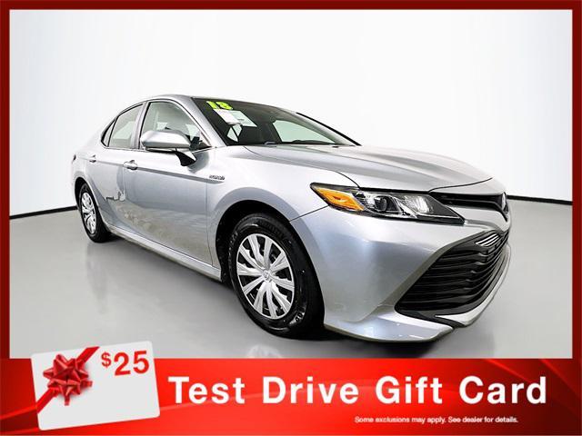 used 2018 Toyota Camry Hybrid car, priced at $20,493