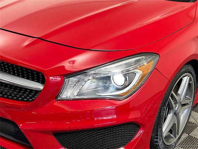 used 2015 Mercedes-Benz CLA-Class car, priced at $17,948