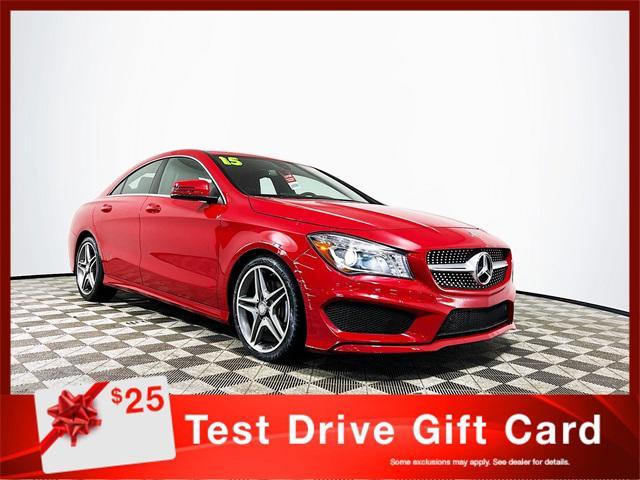 used 2015 Mercedes-Benz CLA-Class car, priced at $17,948