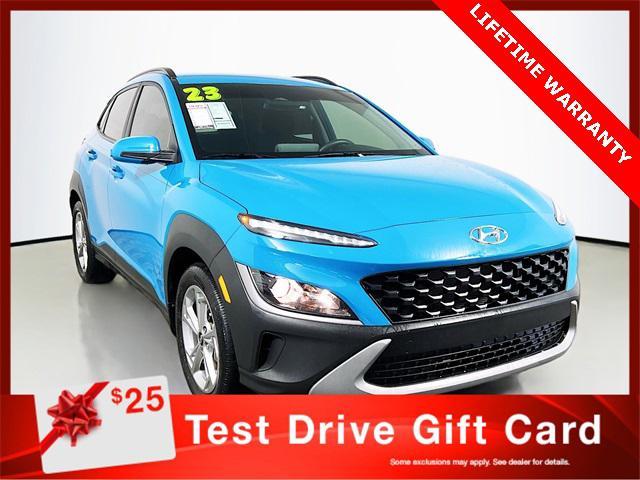 used 2023 Hyundai Kona car, priced at $20,414