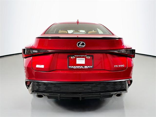 used 2024 Lexus IS 350 car, priced at $43,246
