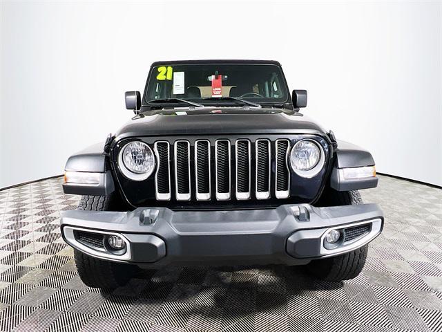 used 2021 Jeep Wrangler Unlimited car, priced at $28,207