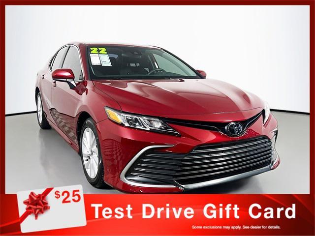 used 2022 Toyota Camry car, priced at $19,723