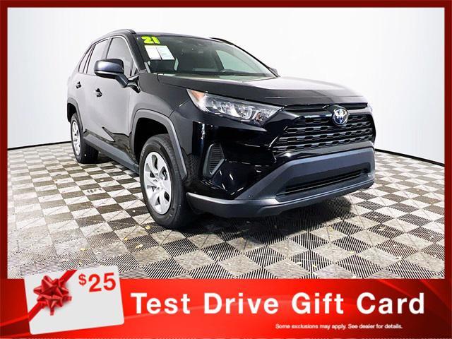 used 2021 Toyota RAV4 car, priced at $22,018