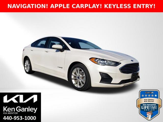 used 2019 Ford Fusion Hybrid car, priced at $17,299