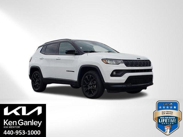 used 2022 Jeep Compass car, priced at $23,482