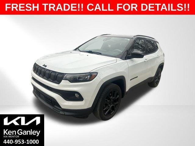 used 2022 Jeep Compass car, priced at $23,768