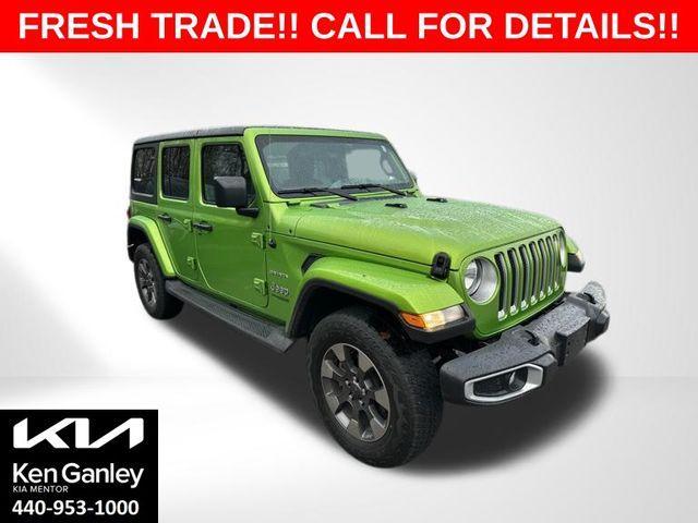 used 2018 Jeep Wrangler Unlimited car, priced at $27,978