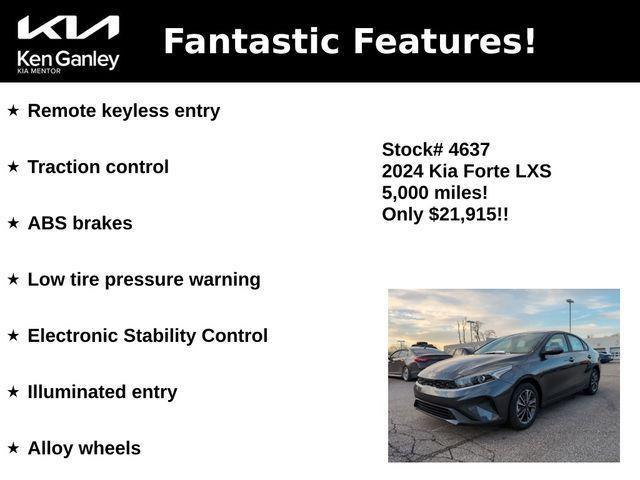 used 2024 Kia Forte car, priced at $19,978