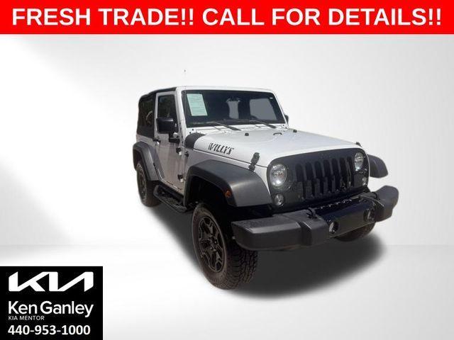 used 2016 Jeep Wrangler car, priced at $17,000