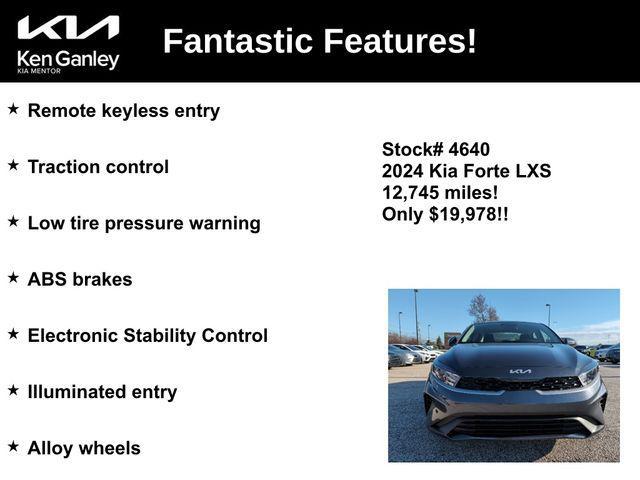 used 2024 Kia Forte car, priced at $19,978