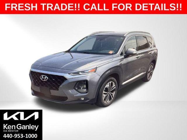 used 2019 Hyundai Santa Fe car, priced at $19,978