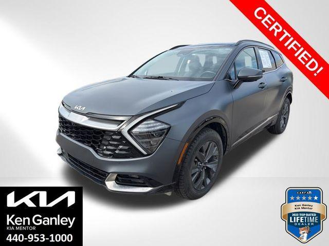 used 2023 Kia Sportage Hybrid car, priced at $29,284
