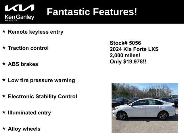 used 2024 Kia Forte car, priced at $19,978