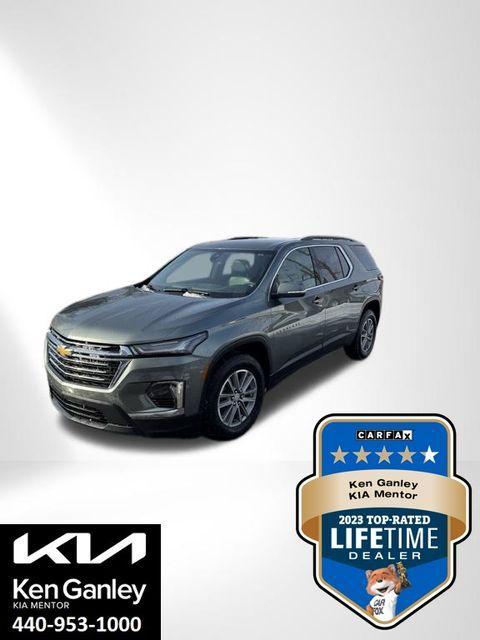 used 2022 Chevrolet Traverse car, priced at $30,597