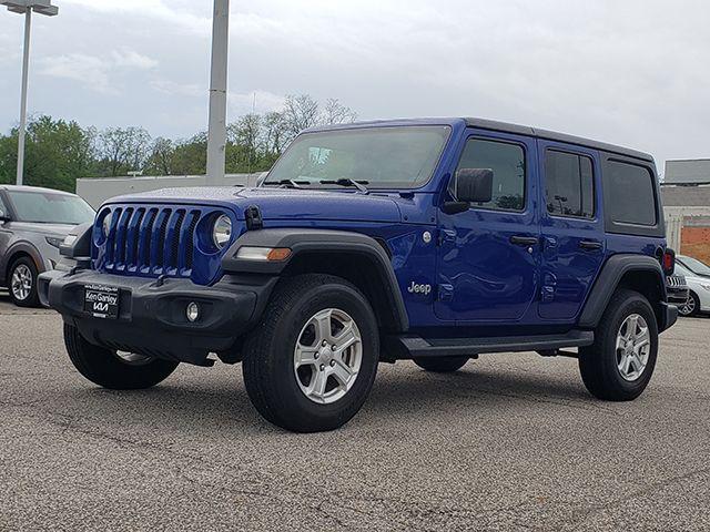 used 2018 Jeep Wrangler Unlimited car, priced at $19,498