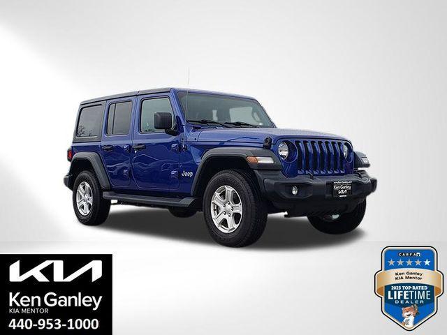 used 2018 Jeep Wrangler Unlimited car, priced at $19,498