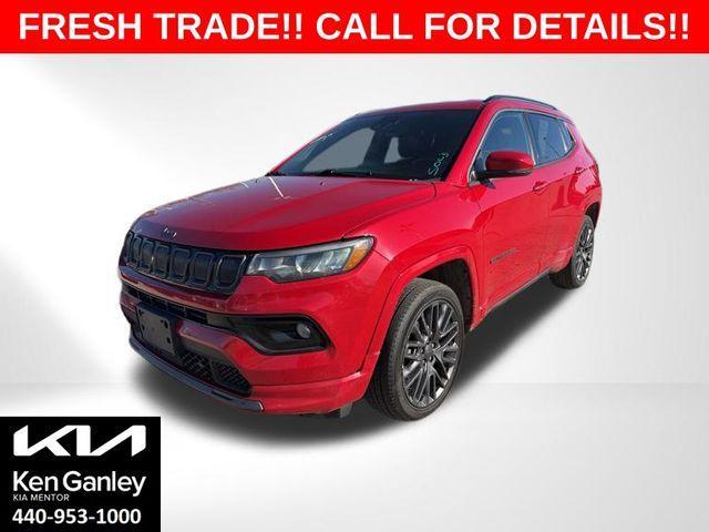 used 2022 Jeep Compass car, priced at $18,997