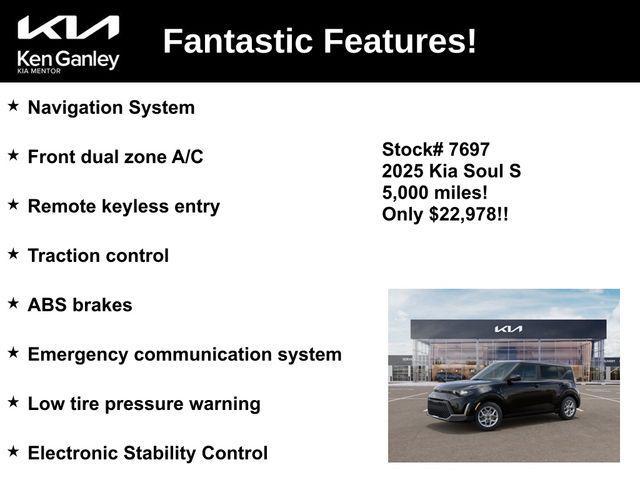 used 2025 Kia Soul car, priced at $22,978