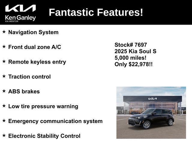 used 2025 Kia Soul car, priced at $22,978