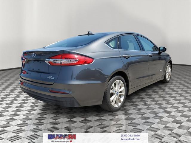 used 2019 Ford Fusion Hybrid car, priced at $16,000