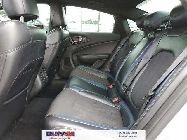 used 2015 Chrysler 200 car, priced at $10,000