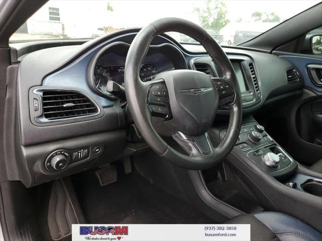 used 2015 Chrysler 200 car, priced at $10,000