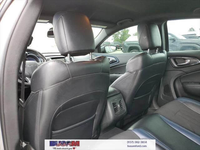 used 2015 Chrysler 200 car, priced at $10,000