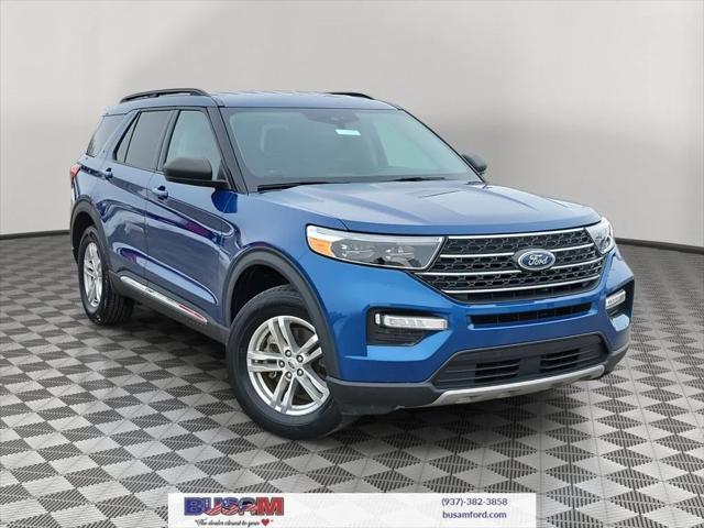 used 2022 Ford Explorer car, priced at $32,500