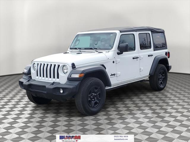used 2023 Jeep Wrangler car, priced at $31,500