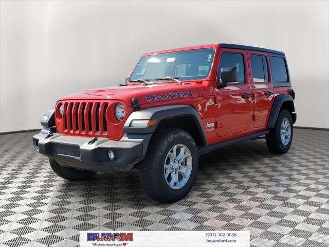 used 2021 Jeep Wrangler Unlimited car, priced at $31,300