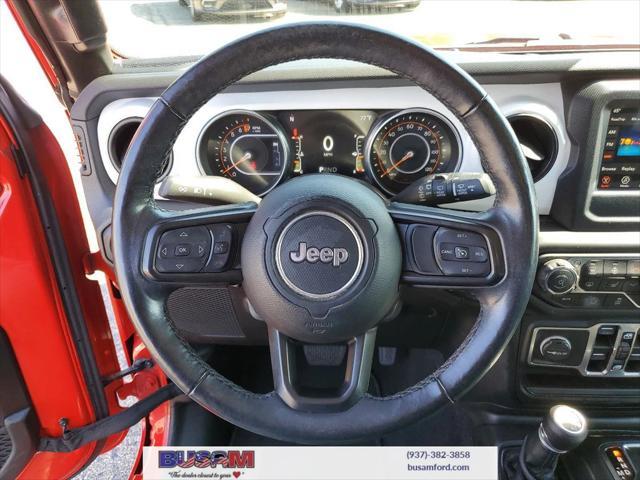 used 2021 Jeep Wrangler Unlimited car, priced at $31,300