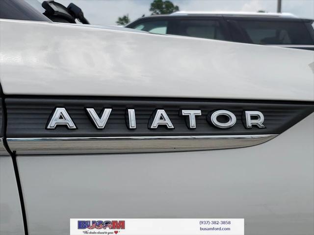 used 2021 Lincoln Aviator car, priced at $35,500