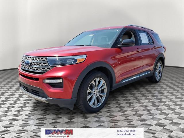 used 2021 Ford Explorer car, priced at $27,500