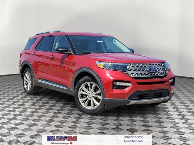 used 2021 Ford Explorer car, priced at $27,500