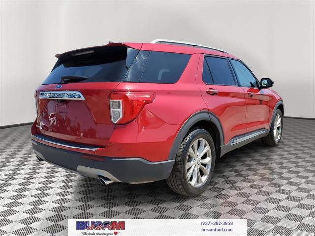 used 2021 Ford Explorer car, priced at $27,500