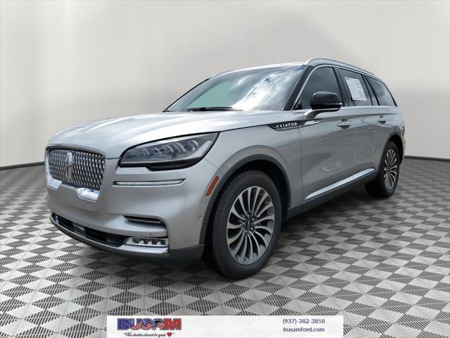 used 2021 Lincoln Aviator car, priced at $39,500