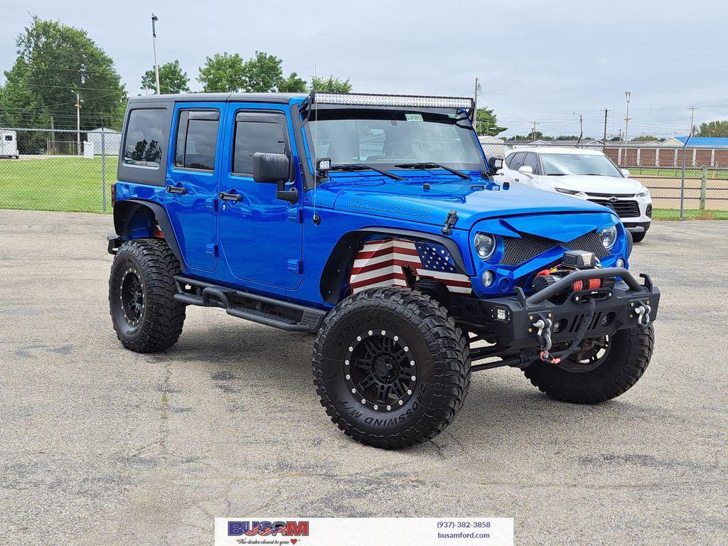 used 2016 Jeep Wrangler Unlimited car, priced at $18,500