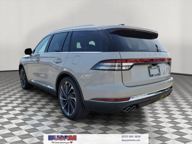 new 2025 Lincoln Aviator car, priced at $81,725