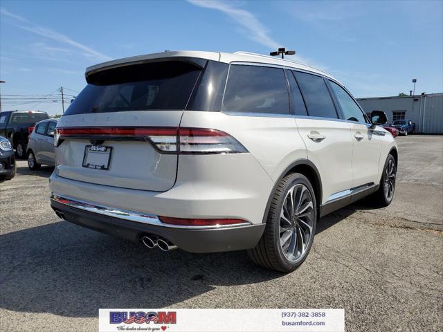 new 2025 Lincoln Aviator car, priced at $81,725