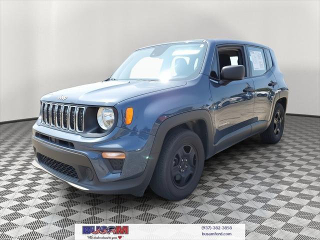 used 2021 Jeep Renegade car, priced at $16,000