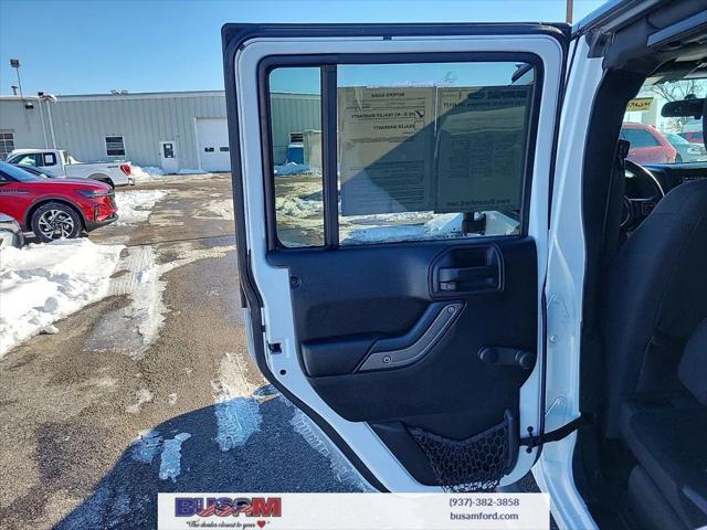 used 2016 Jeep Wrangler Unlimited car, priced at $14,000