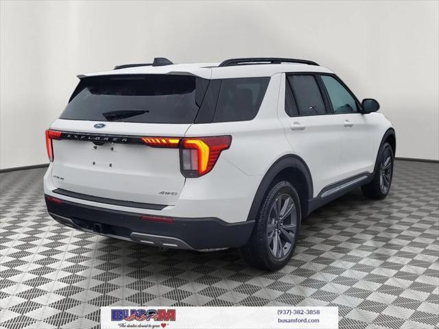 new 2025 Ford Explorer car, priced at $48,660