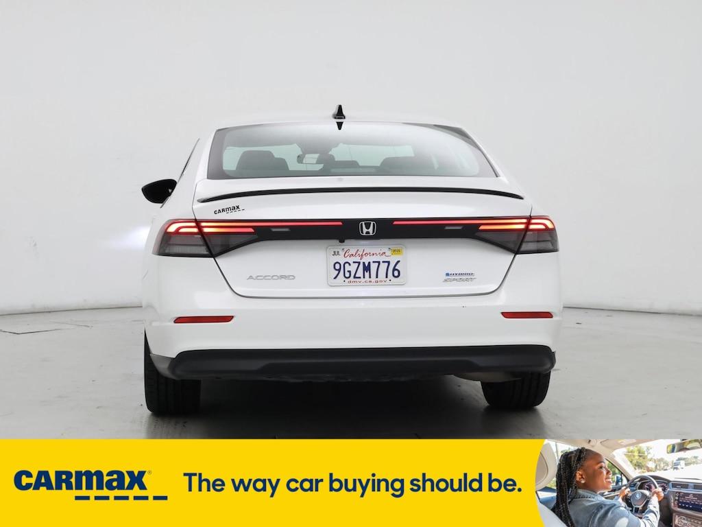 used 2023 Honda Accord Hybrid car, priced at $30,998