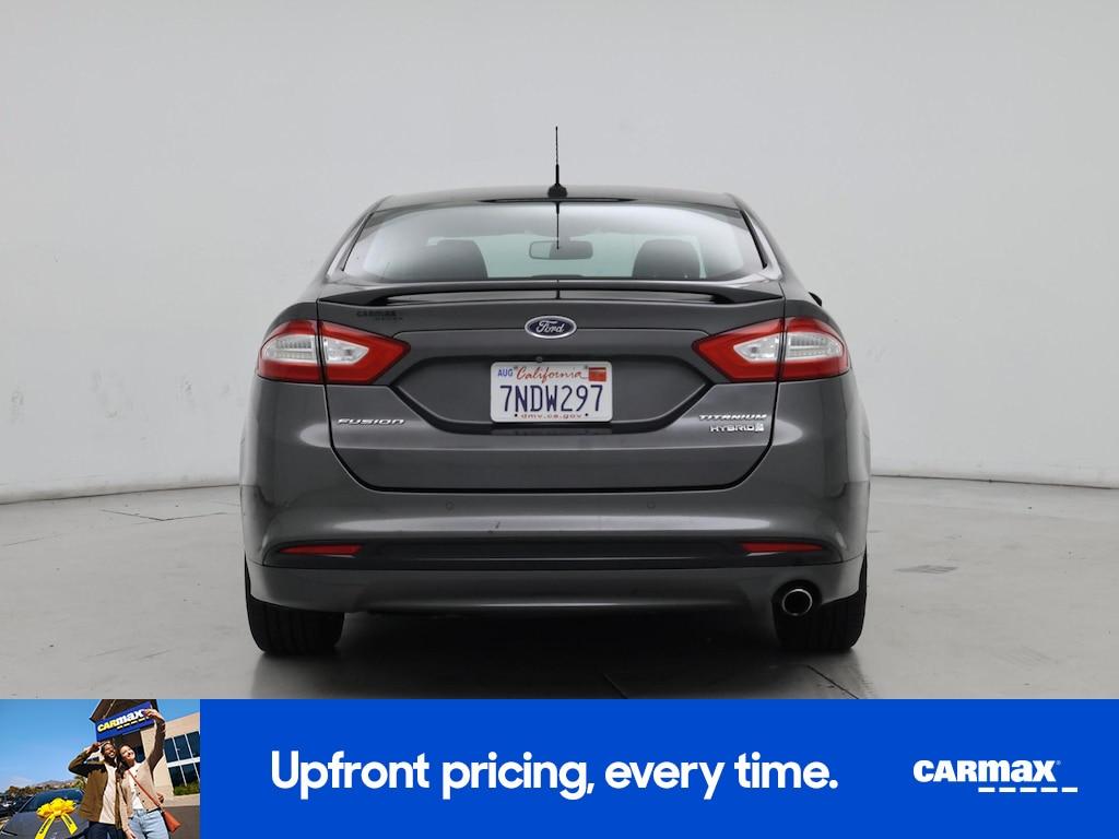used 2016 Ford Fusion Hybrid car, priced at $13,599