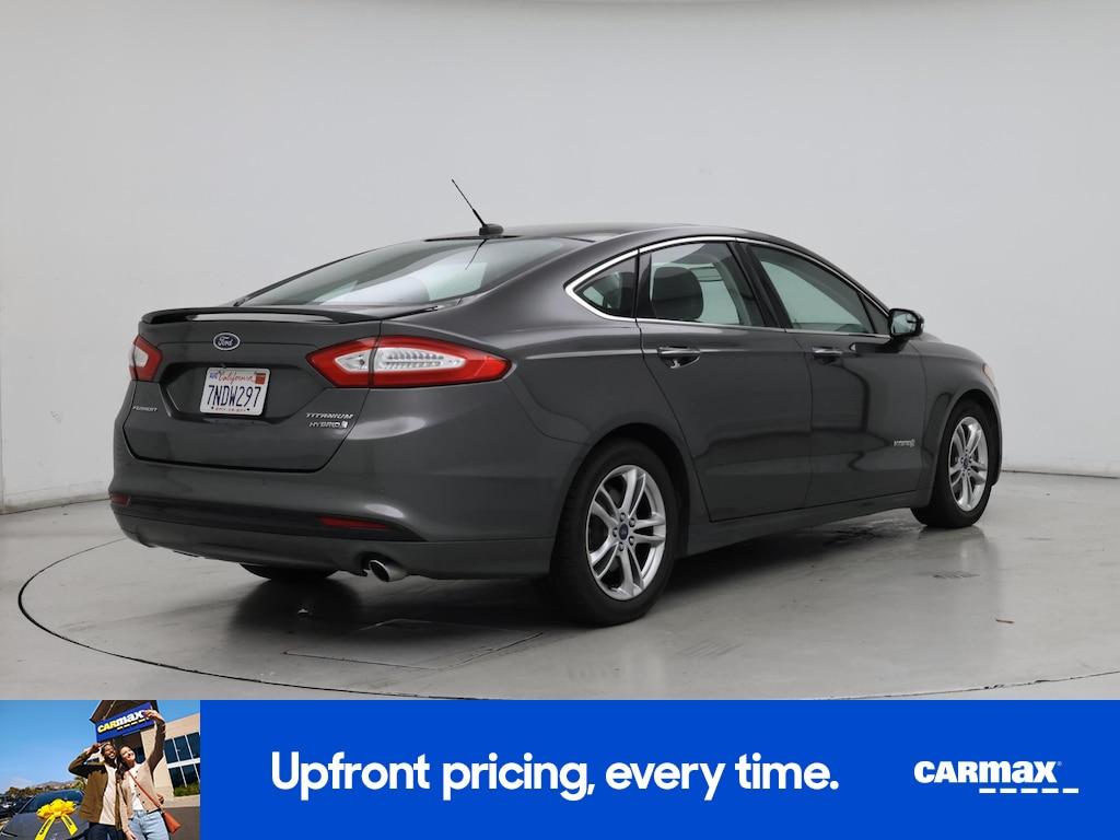 used 2016 Ford Fusion Hybrid car, priced at $13,599