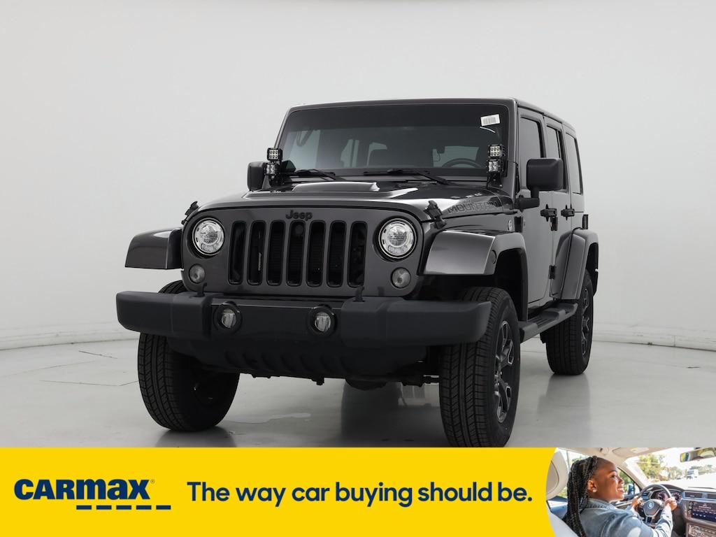 used 2017 Jeep Wrangler car, priced at $24,998