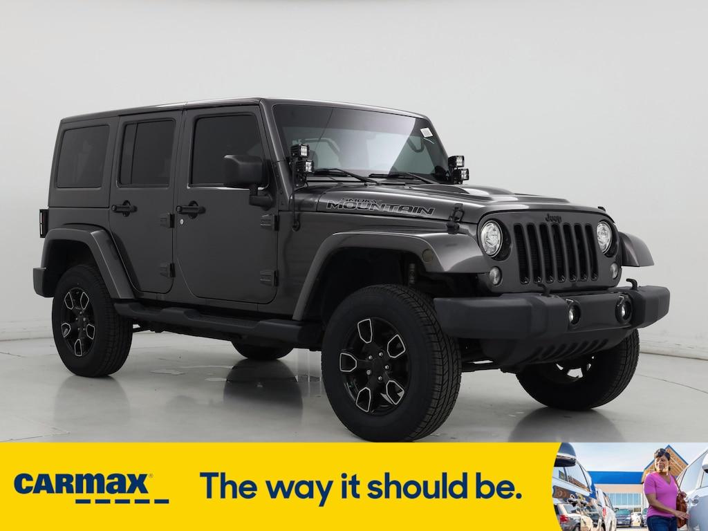 used 2017 Jeep Wrangler car, priced at $24,998