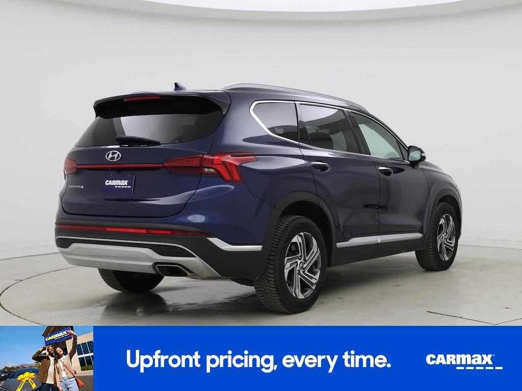 used 2021 Hyundai Santa Fe car, priced at $21,998