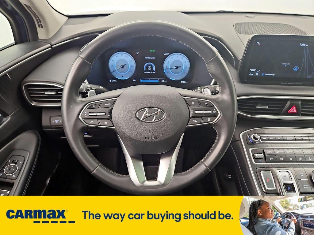 used 2021 Hyundai Santa Fe car, priced at $21,998